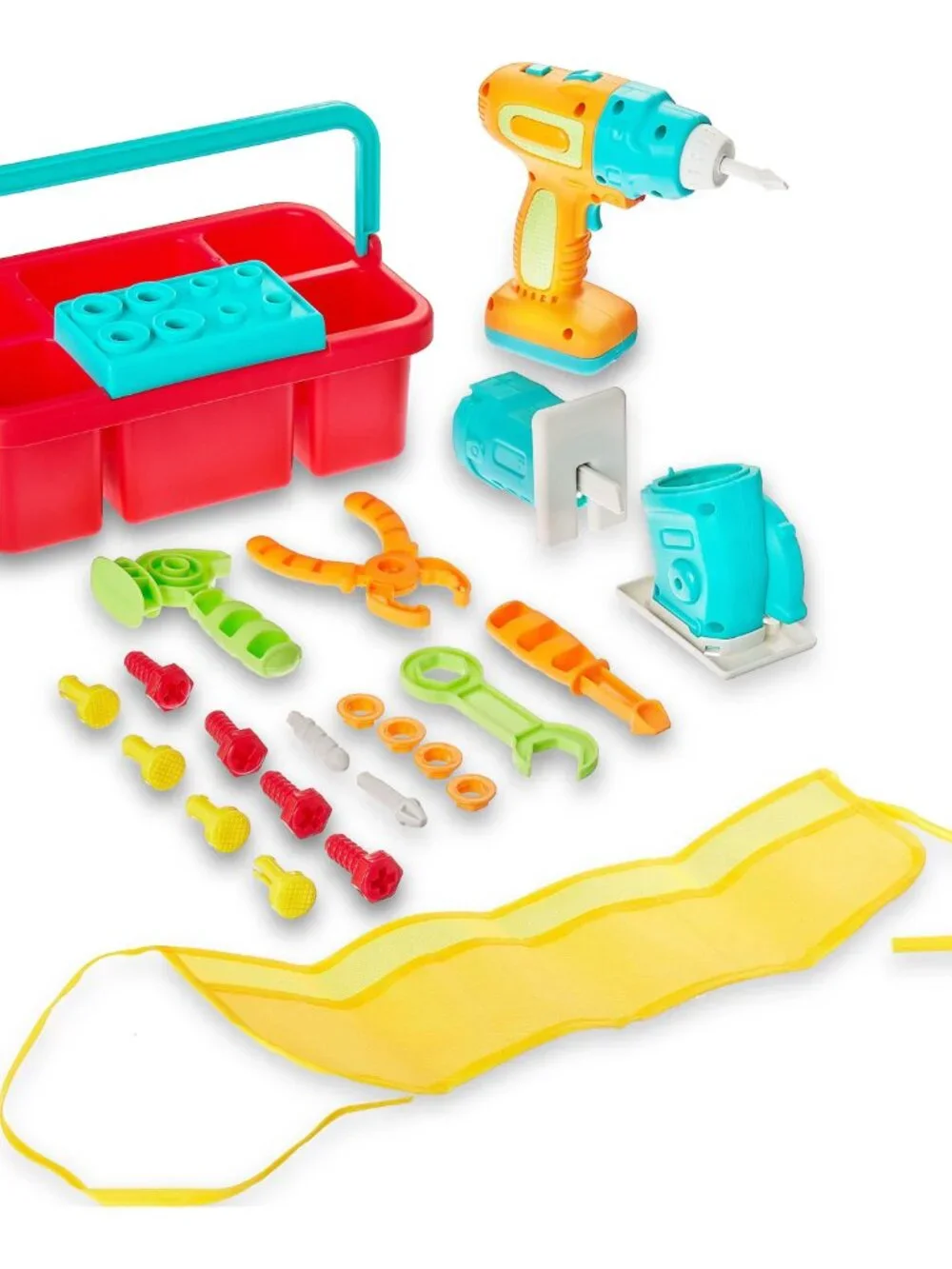 Kid Connection Tool Play Set, 25 Pieces, Toddler Toys